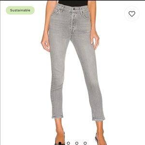 AGOLDE NICO HIGH RISE SLIM JEANS